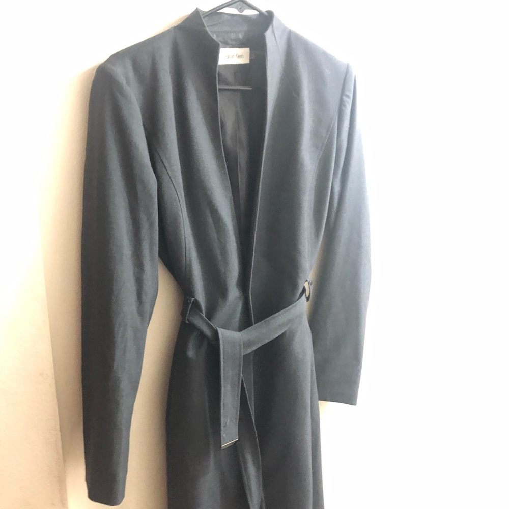 Long gray jacket